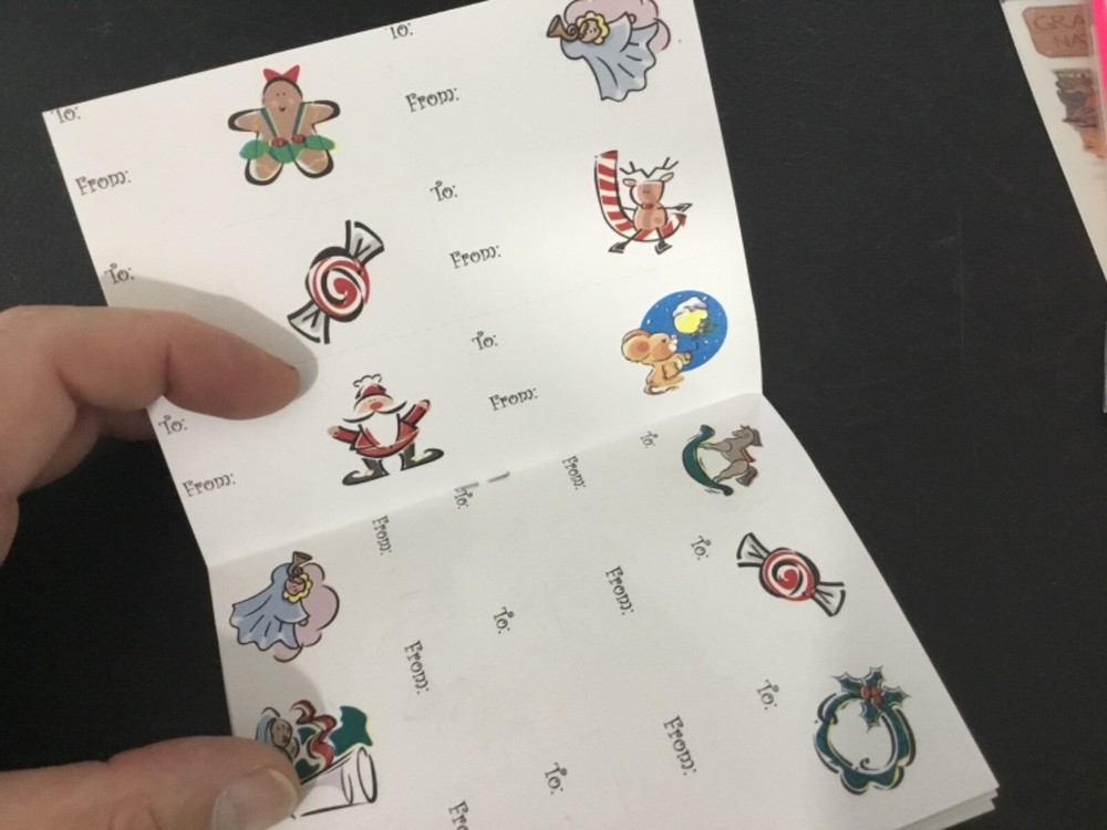 Christmas Tags, Stickers, Card
