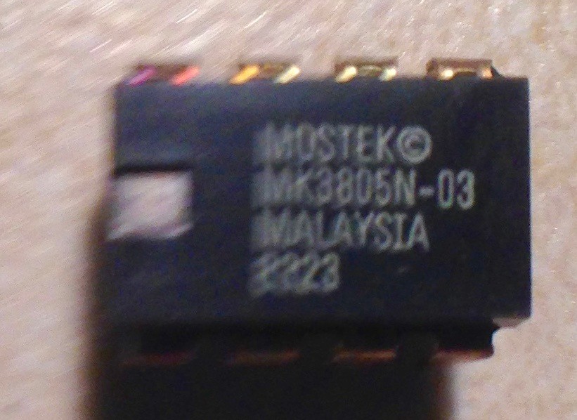 Mostek MK3805N-03 MK3805 Buffer/Clock Driver - NOS