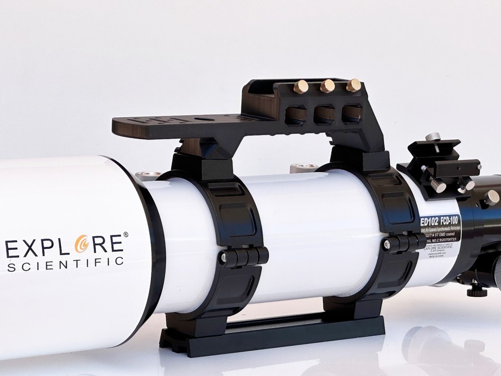 ZWO ASIAIR & Guide Scope Mount for Explore Scientific Refractor Telescopes