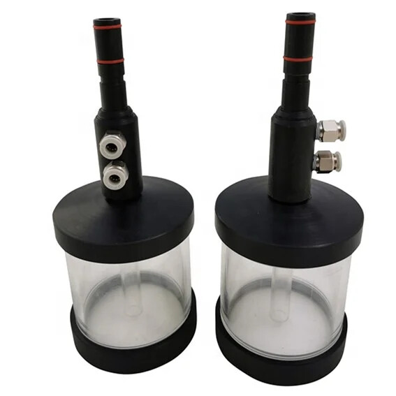 Small Powder Coating Cup 200ML For Lab Test Powder Spray Machine Electrostatic