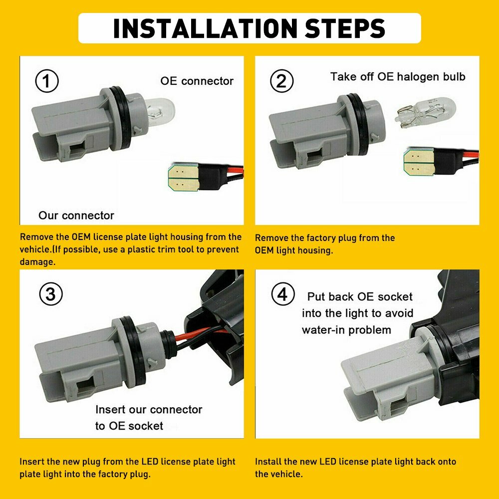 Switchback Sequential Turn Signal LED Side Marker Light For Honda Civic Lamp HUS