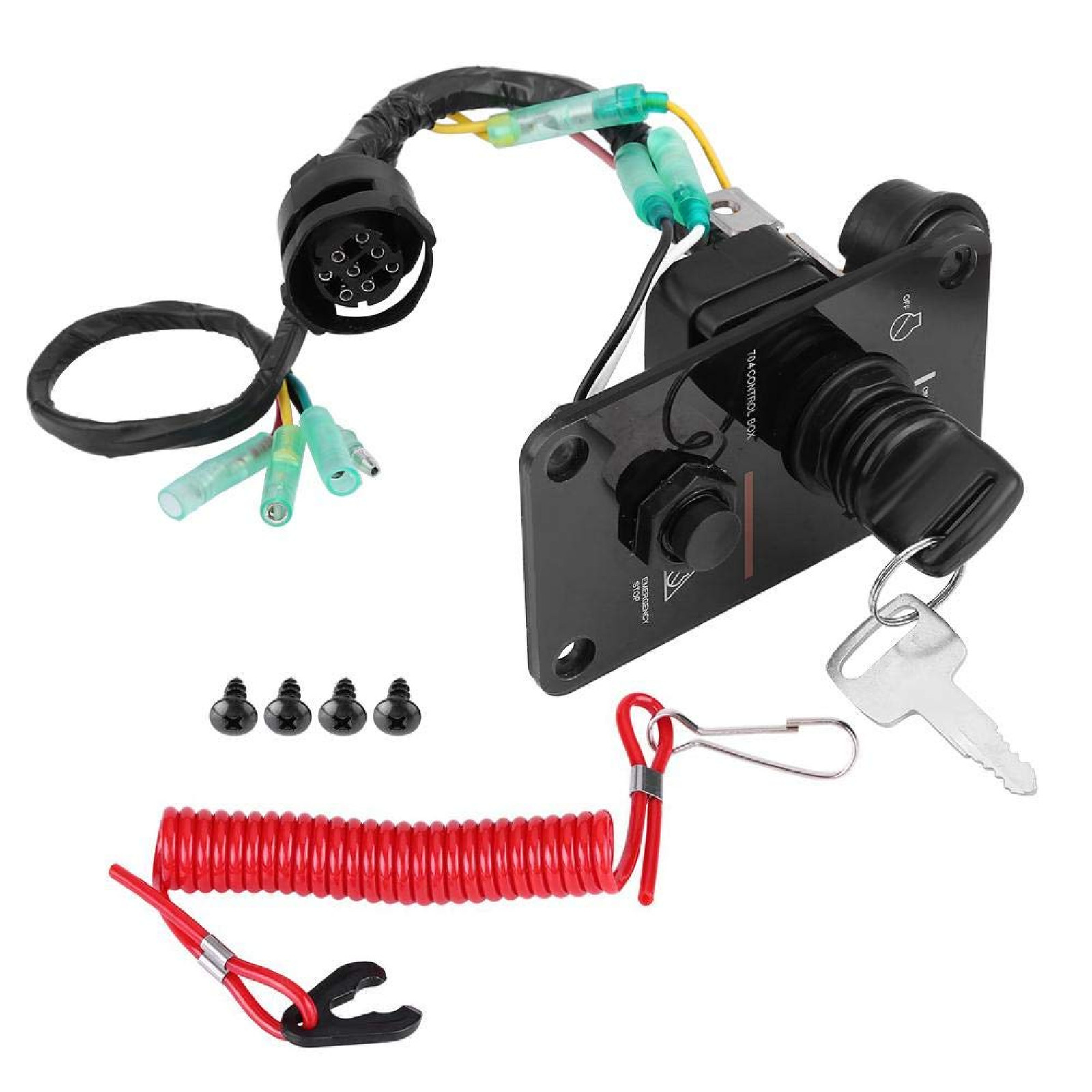 Yamaha New OEM Single Key Switch Panel 704-82570-13-00