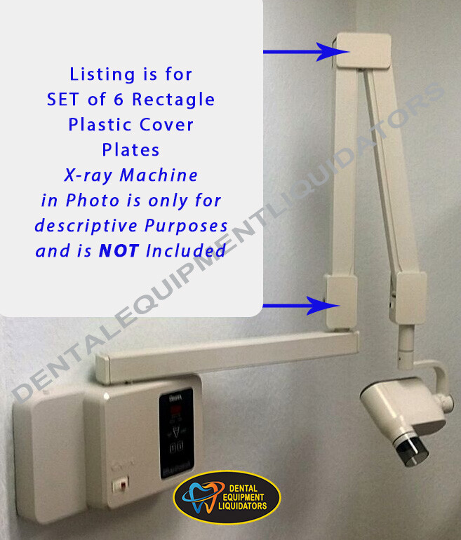 Gendex 770 GX-770 Dental X-ray Replacement Scissor Arm Side Caps / Kit of 6