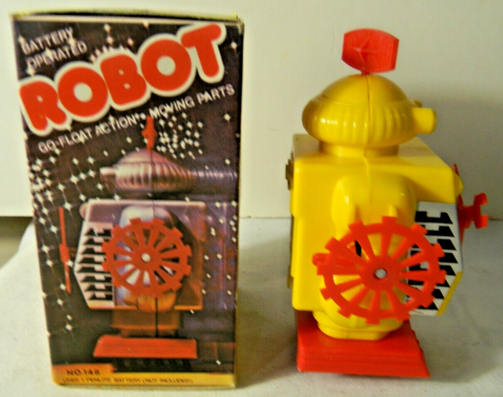 1980'S ROBOT FLOAT ACTION HONG KONG MINT IN BOX