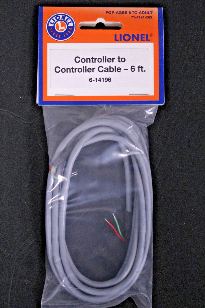 Lionel 6-14196 Controller to Controller Cable - 6 Feet (Gray)