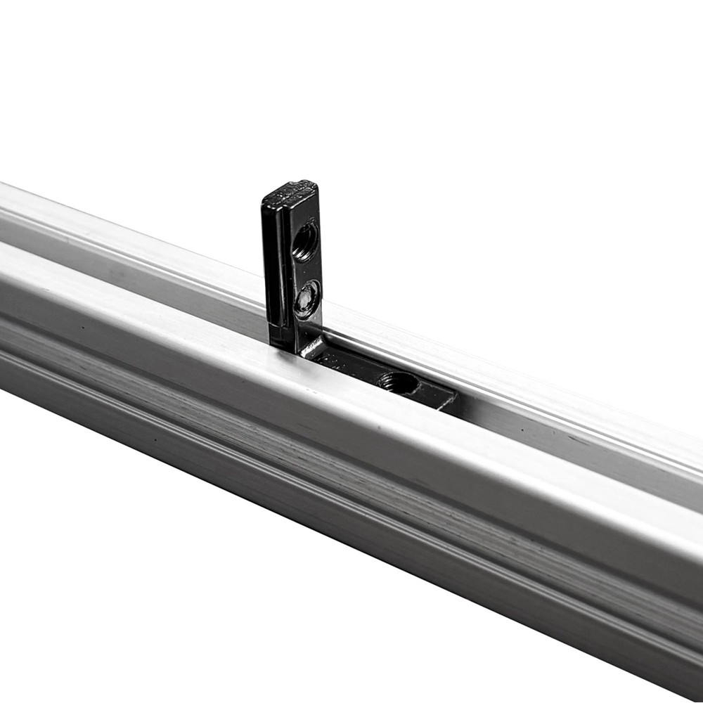 20 PCS L-Shape Interior Inside Corner Connector Joint Bracket 2020 Black