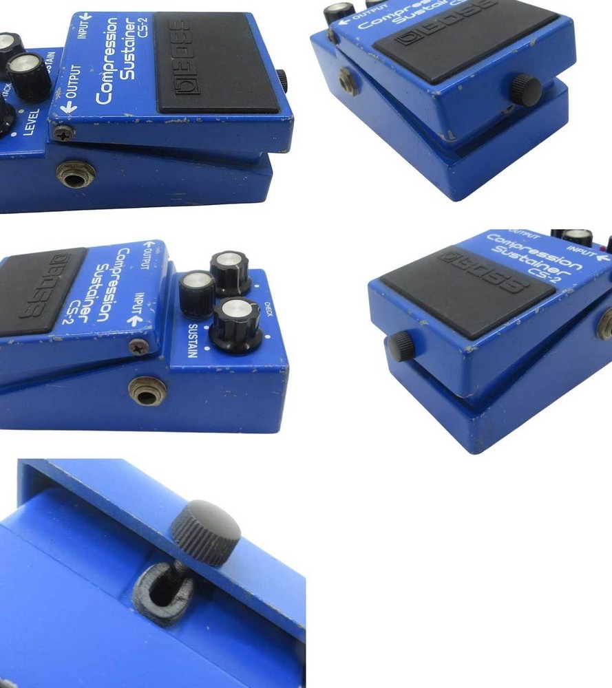 Boss Cs-2 / Compression Sustainer Japan 1984 Kagoshima Store