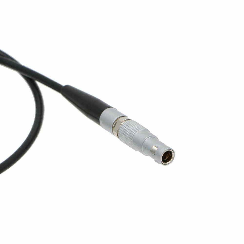 BNC Right Angle to 4 Pin Time Code Input Adapter Cable for Red Epic Scarlet