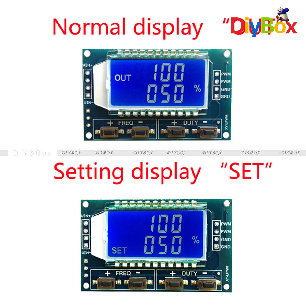 Signal Generator Module Adjustable HW753 Pulse Frequency Duty Cycle Square Wave