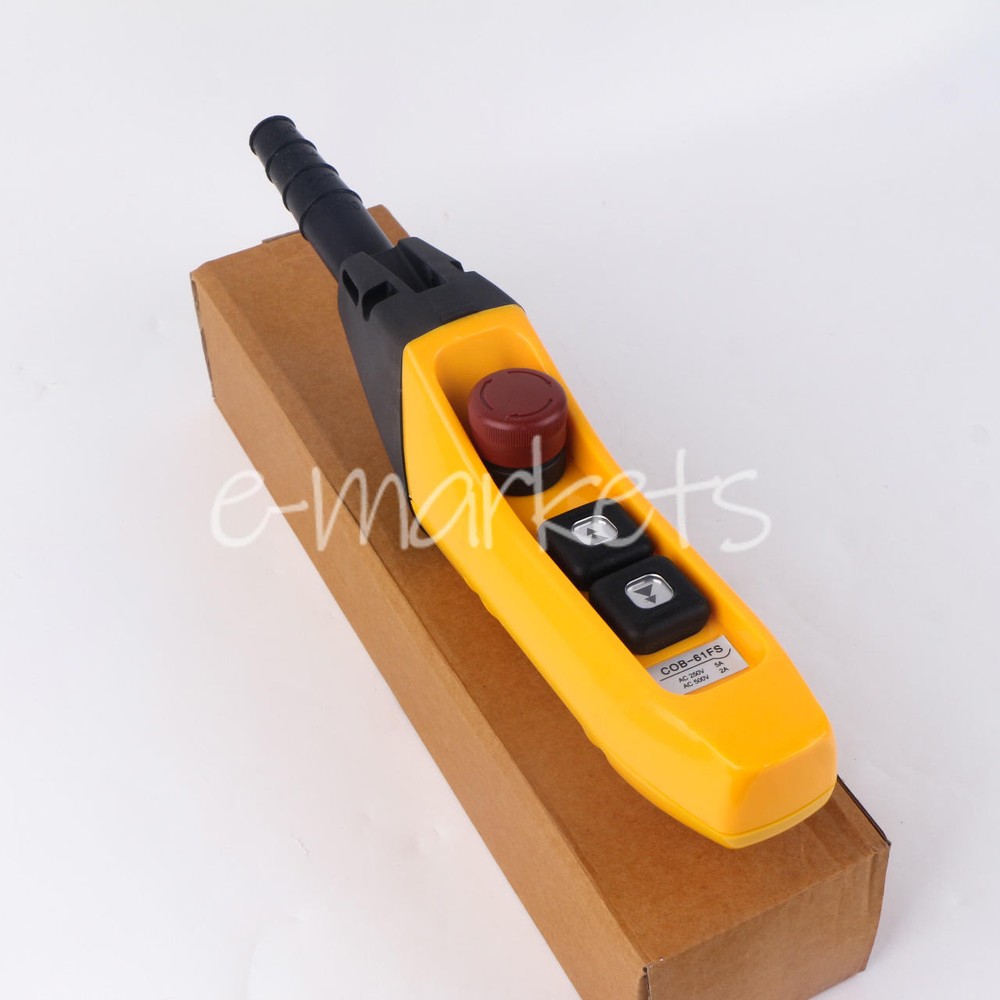 NEW COB-61FS COB Crane Hoist Control Button switch double speed