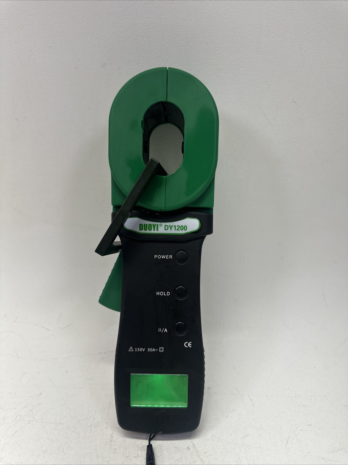 DUOYI DY1200 Clamp-on Ground Earth Resistance Tester Multimeter Earth Resista...