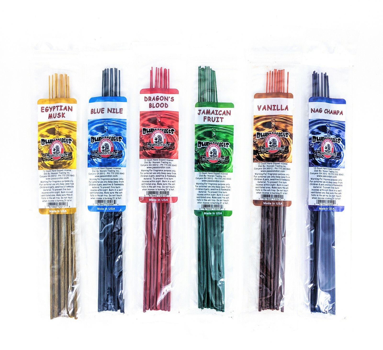 BluntEffects Incense Sticks Air Freshener, 11", Buy 3 Get 6 Free, YOU CHOOSE