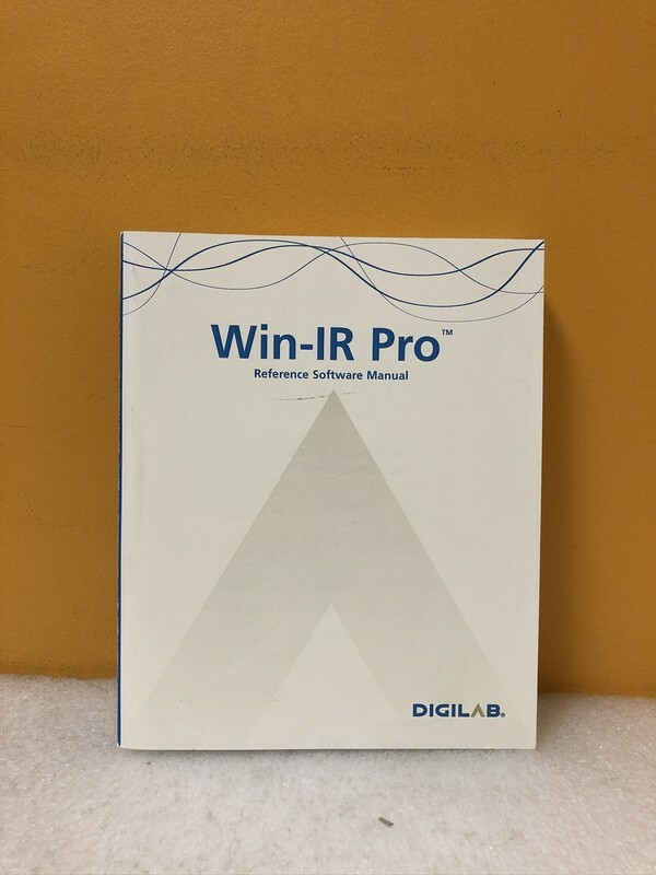 Digilab 091-08341 Win-IR Pro System Reference Manual