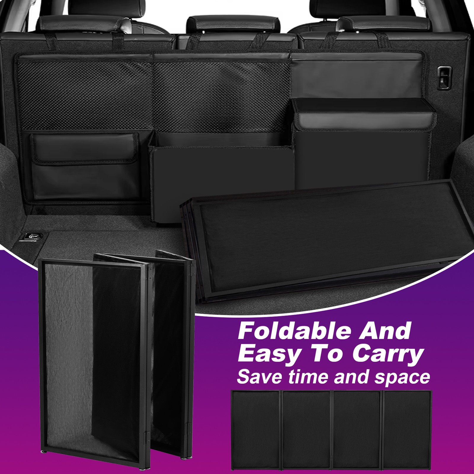 Portable DJ Facade Booth 41"Lx45"Hx20"W DJ Table Stand Booth DJ Table Station