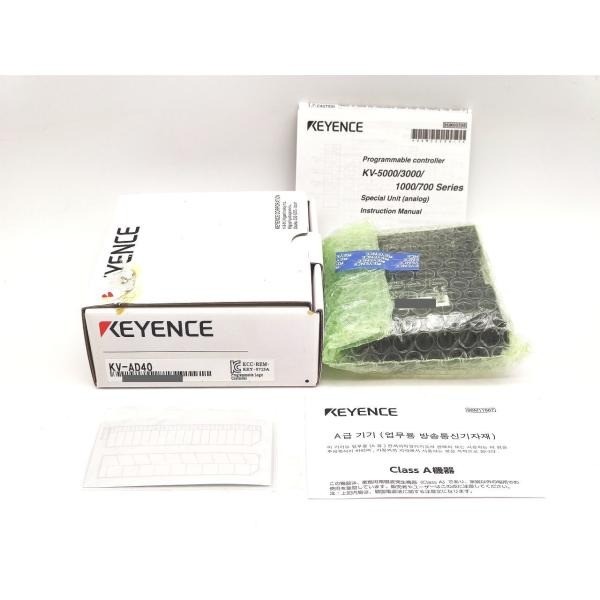 KEYENCE KV-AD40 Analog Input Unit Module NEW
