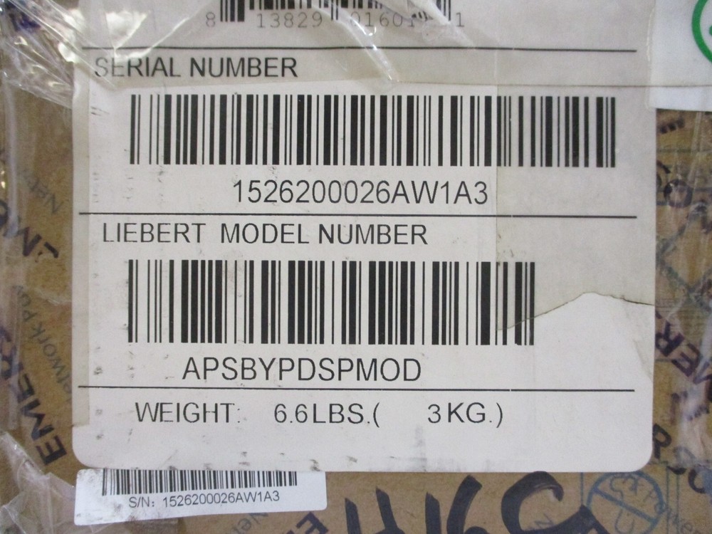 NEW Emerson Network Power APSBYPDSPMOD APS Bypass DSP Module Liebert