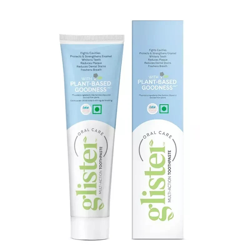 Glister Multi-action Fluoride Toothpaste 7.05 OZ 200g- (6 Pack)