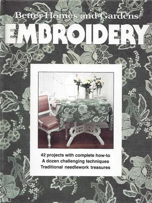 H/B Embroidery PATTERN Book Embroidery