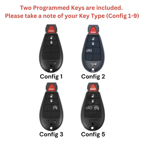 2008 Chrysler 300 WIN Module Wireless Ignition Node -Programmed w/Keys