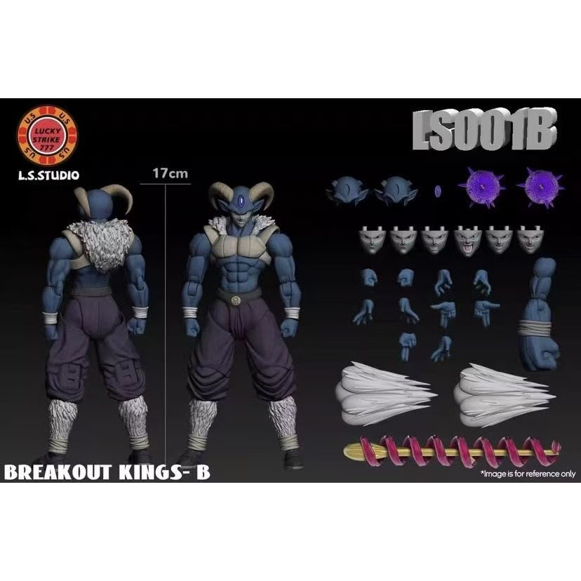 L.S.STUDIO custom 1/12 shf MORO BDZ BDS Action Figure LS001B モロ