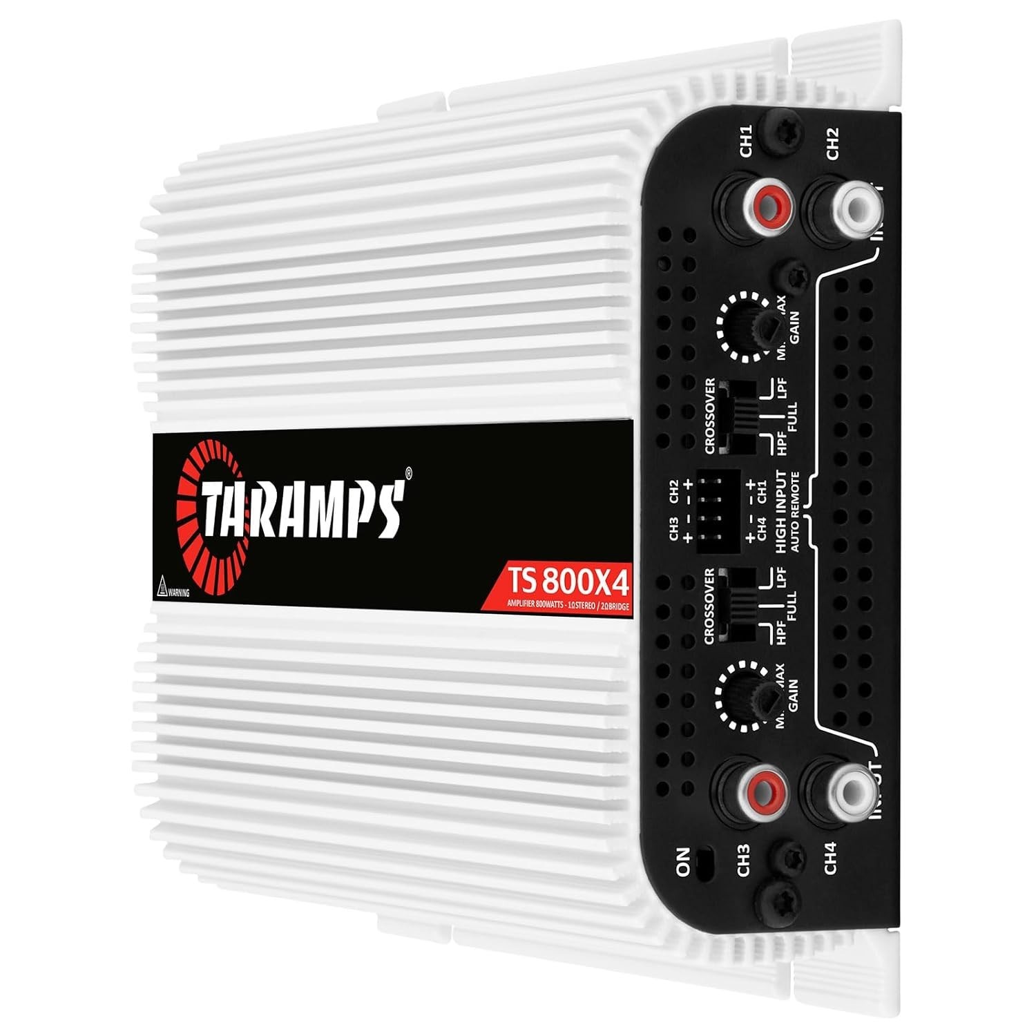 Taramps TS 800x4 1 Ohms 4 Channels High Level Input 800W Full Range Amplifier