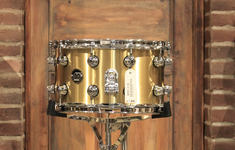 DW Performance Series 8X14 Thin Brass Snare Drum - New!