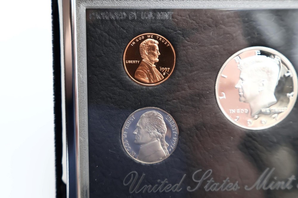 1997 United State Mint Premier Silver Proof Set