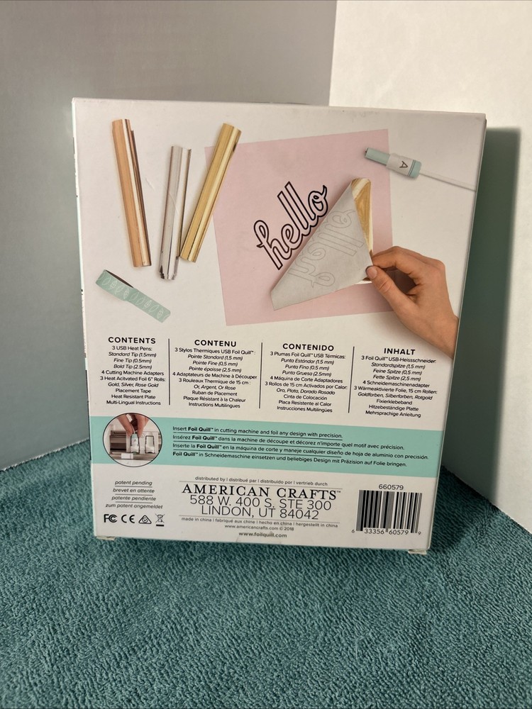 We R Memory Keepers 660579 Foil Quill Starter Kit