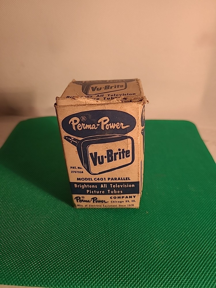 PERMA-POWER PARALLEL VU-BRITE MODEL C401 Parallel  Original Box. NOS.  Untested