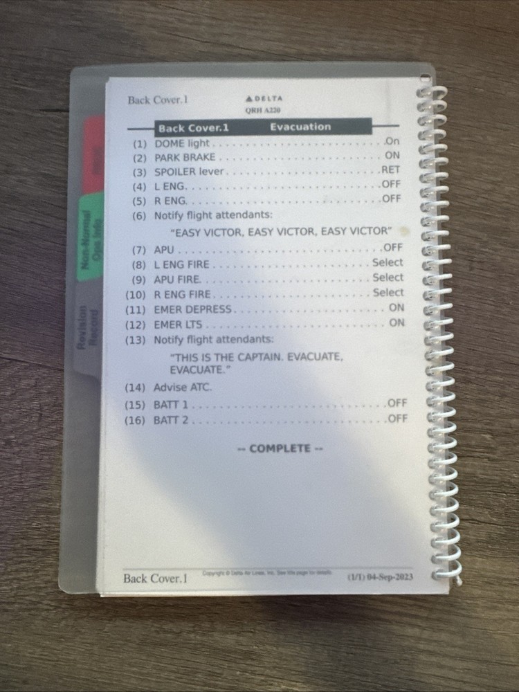 Airbus A220 Quick Reference Handbook for Pilots