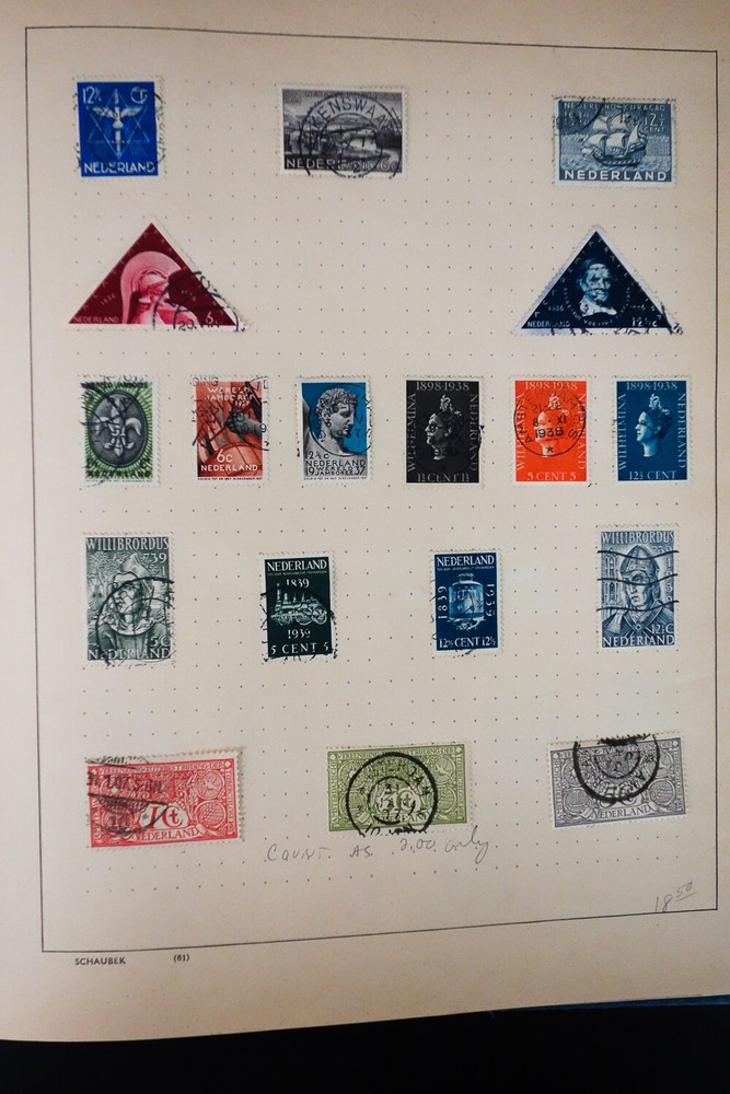 Netherlands Solid Early Stamp Collection