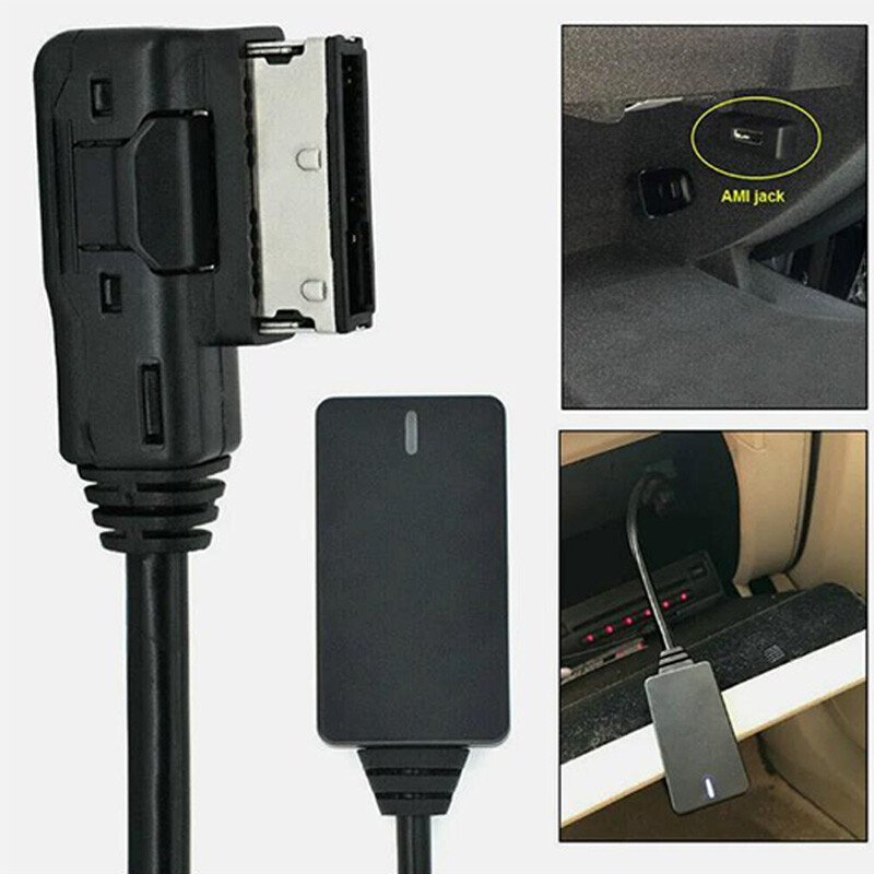 Bluetooth USB AUX Audio Cable Adapter Wireless Module For Benz GL ML CLS SLK GLK