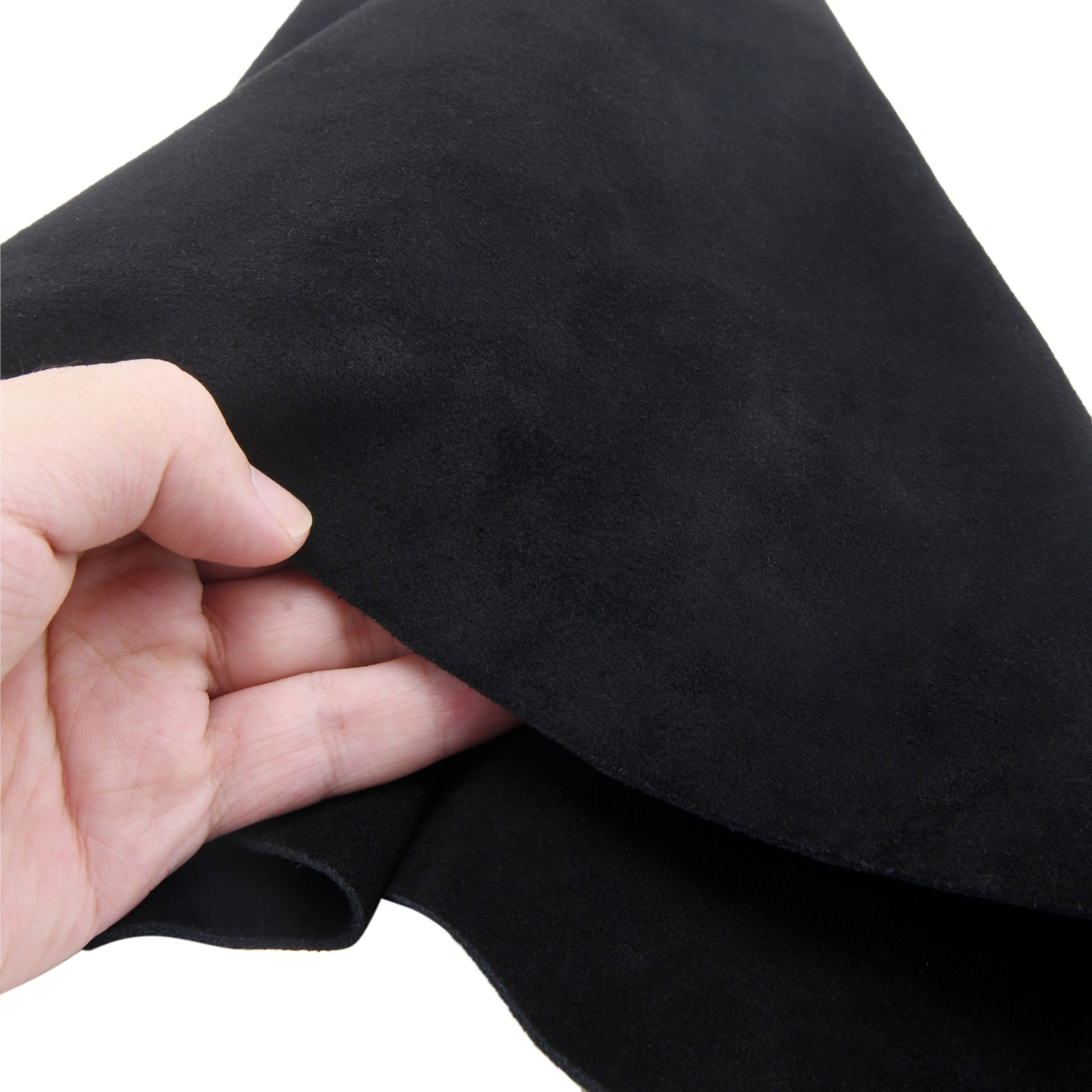 5/6oz Suede Cowhide Leather Pieces Tooling Leather for Sewing ,Craft Projects