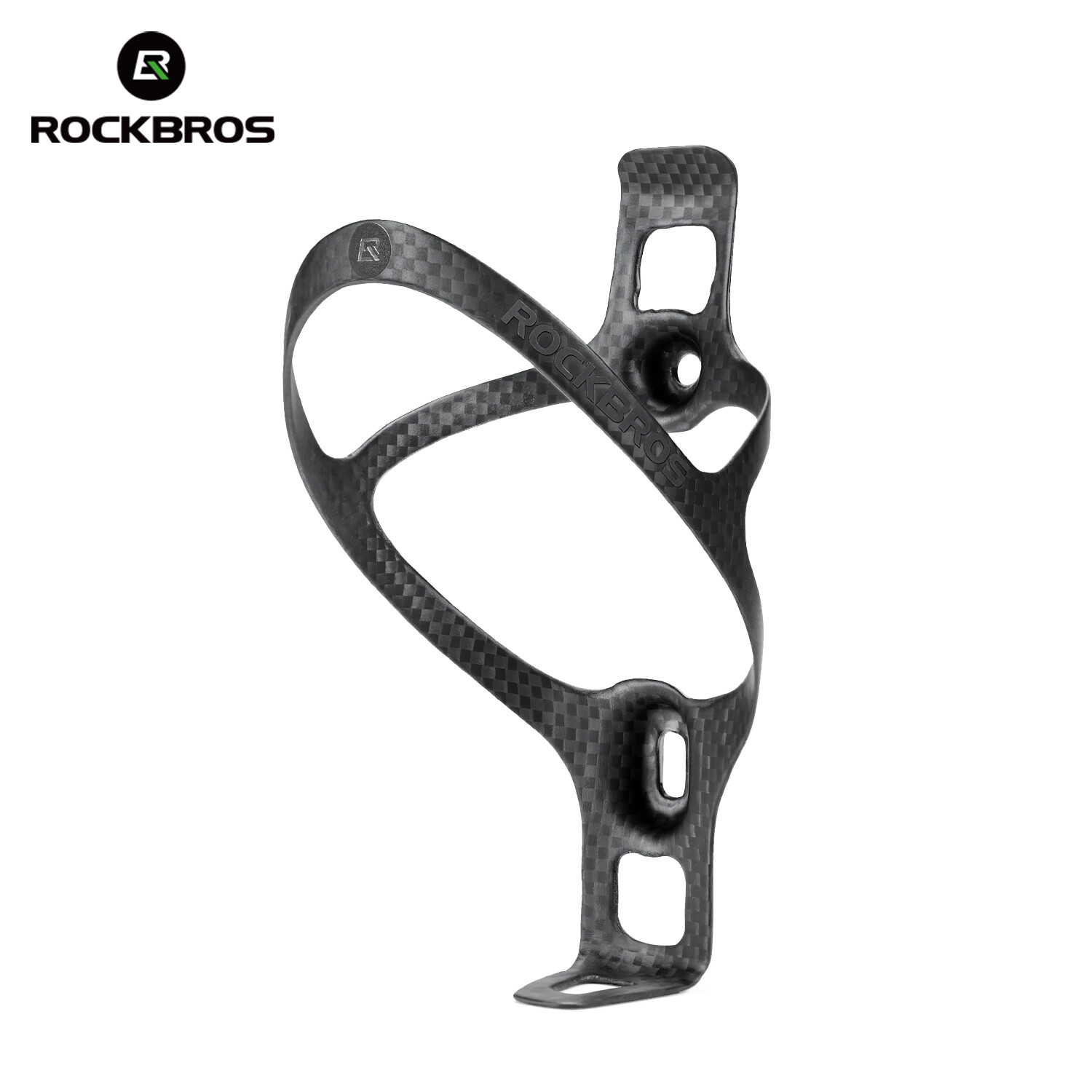 ROCKBROS Bike Water Bottle Holder Lightweight Carbon Fiber Bicycle Bottle Cage