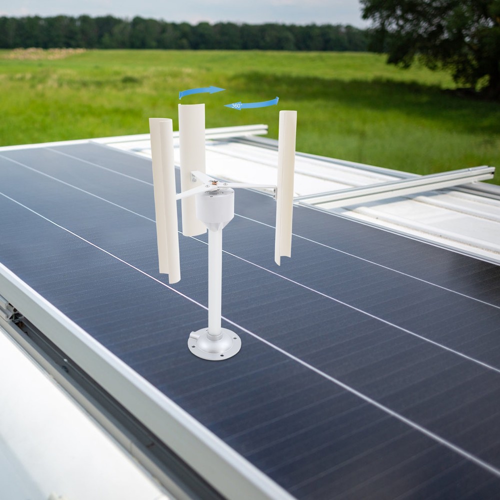 Vertical Wind Turbine Generator Model 3 Blades Windmill Power Teach Model