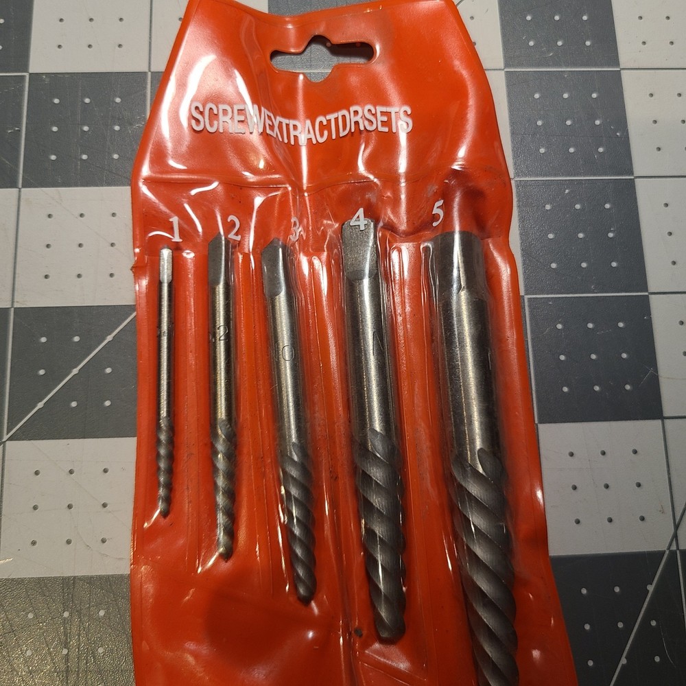 Screw-Extractor Set Easy Out Bolt Extractor