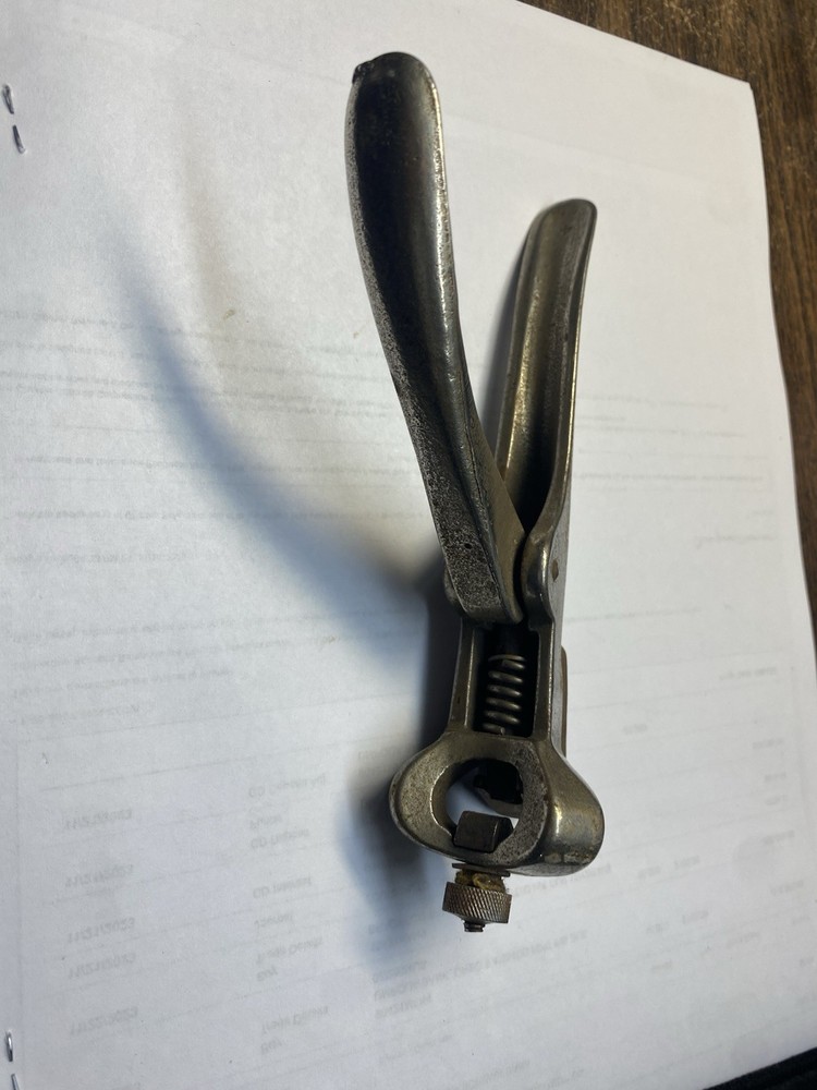 Vintage Adjustable Saw Set Sharpner