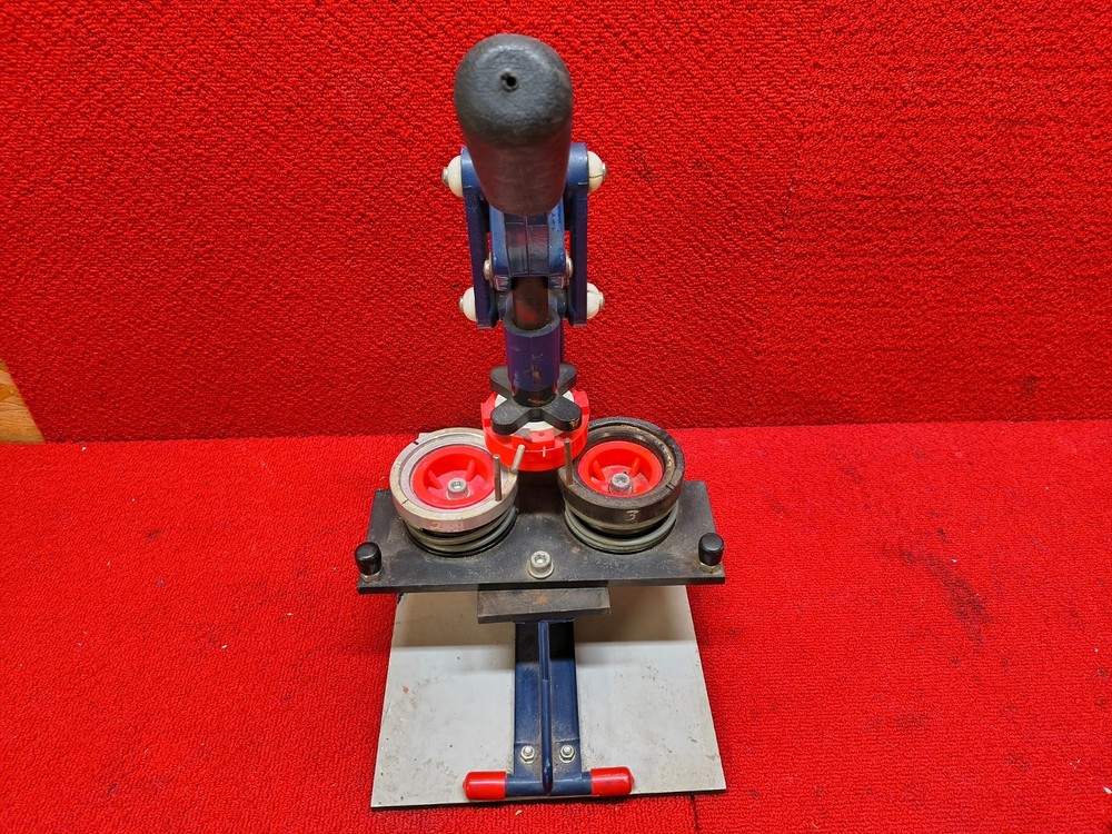 Used VEVOR Button Maker Machine 2" Badge Pin Machine Good Condition