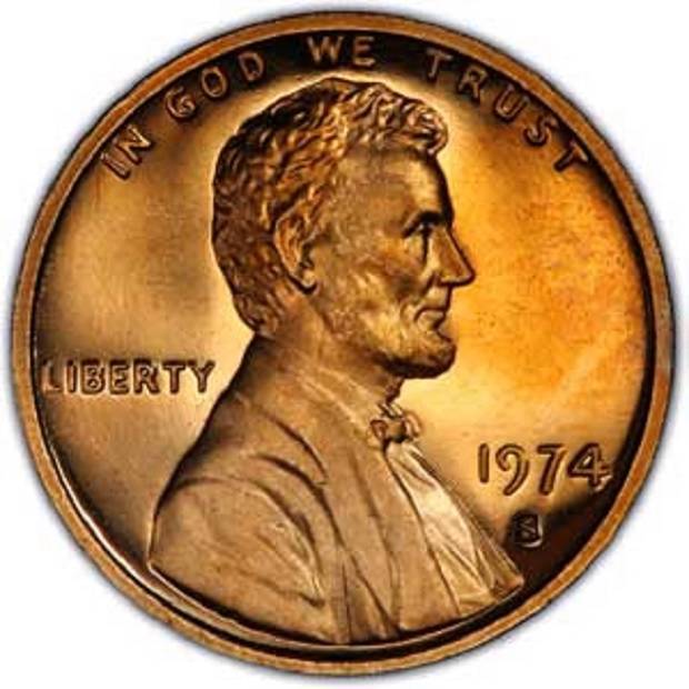 1974-S PROOF CENT