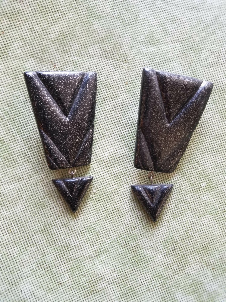 VINTAGE HANDMADE EARRINGS