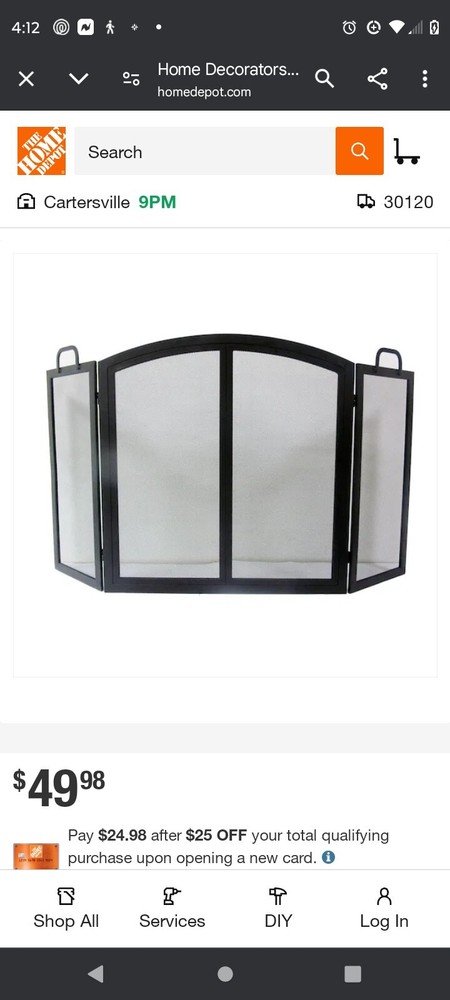 Fireplace Screen