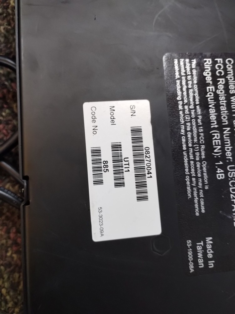 Bogen UTI1 Universal Zone Telephone Paging System Controller