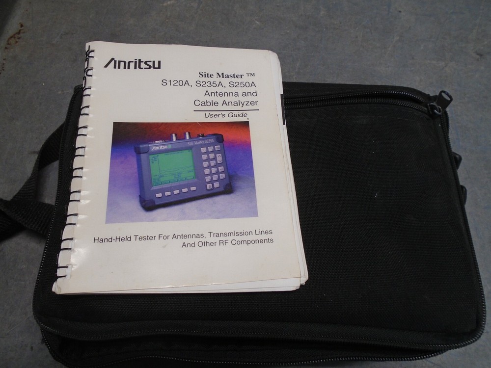 Anritsu S251A SiteMaster Cable and Antenna Analyzer