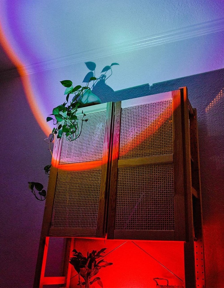 BYTECH BYMCLB116BK BYTECH Projector Decor Light-Rainbow