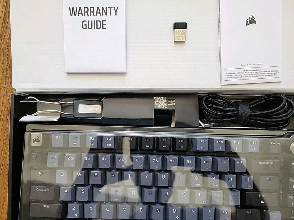 CORSAIR K65 PLUS WIRELESS KEYBOARD - Black