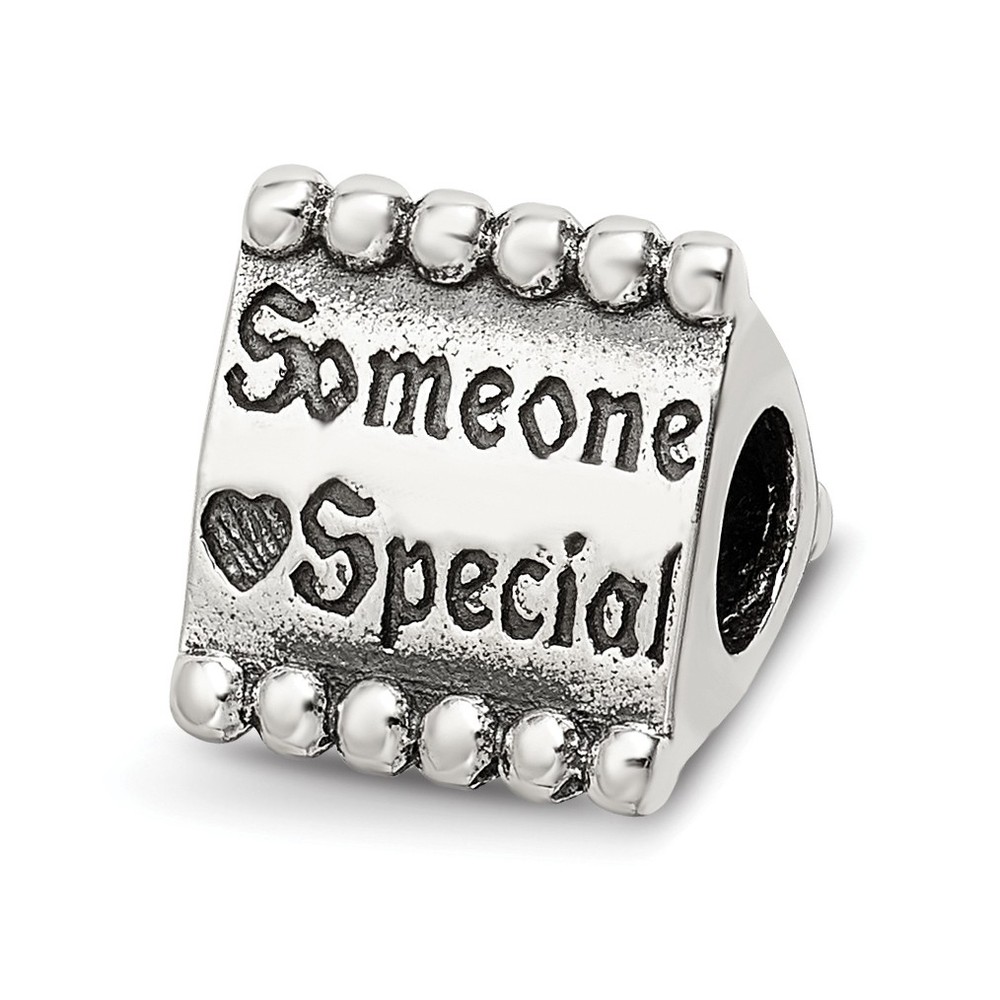 Silver Reflections Someone Special Triangle Bead QRS1404