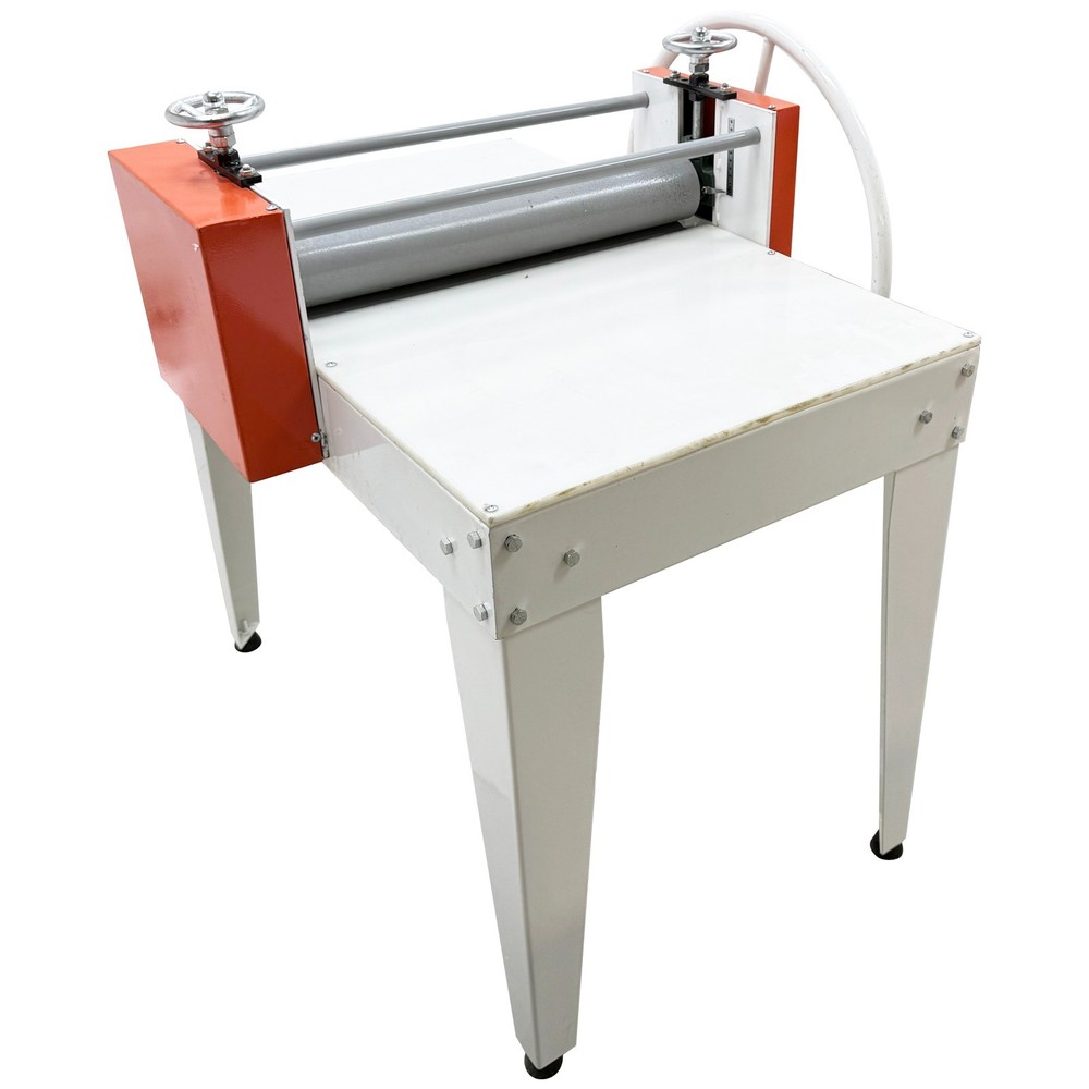 Dual Roller Ceramic Clay Slab Roller Machine with Large Handwheel & Scale Ruler