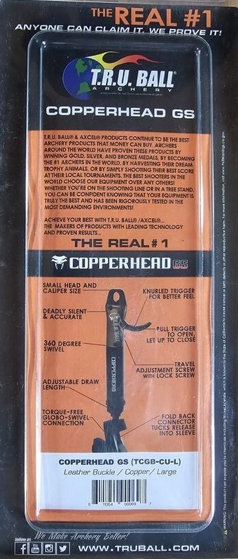 BLACK STRAP RELEASE COPPERHEAD GS