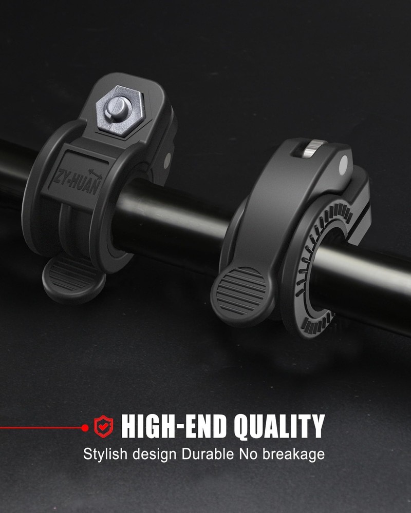Adjustable Barbell Clips 1 Inch | Quick Release Locking Collars for Dumbbells