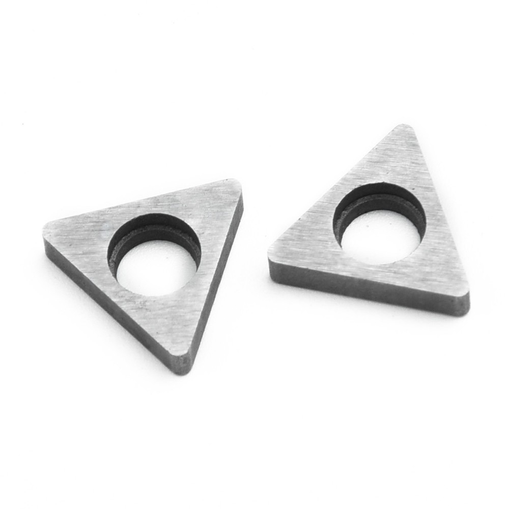 Shims Triangle For TNMG1604 Insert Turning Tool Holder Carbide 10Pcs Set Kit
